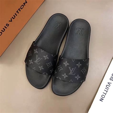 sandali louis vuitton uomo|louis vuitton slippers.